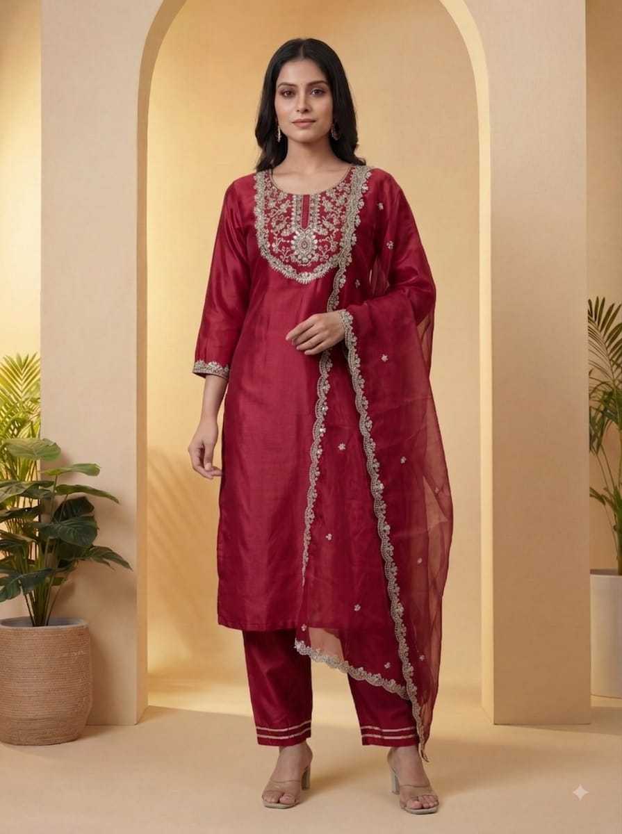 Aashita Silk Party Wear Kurti