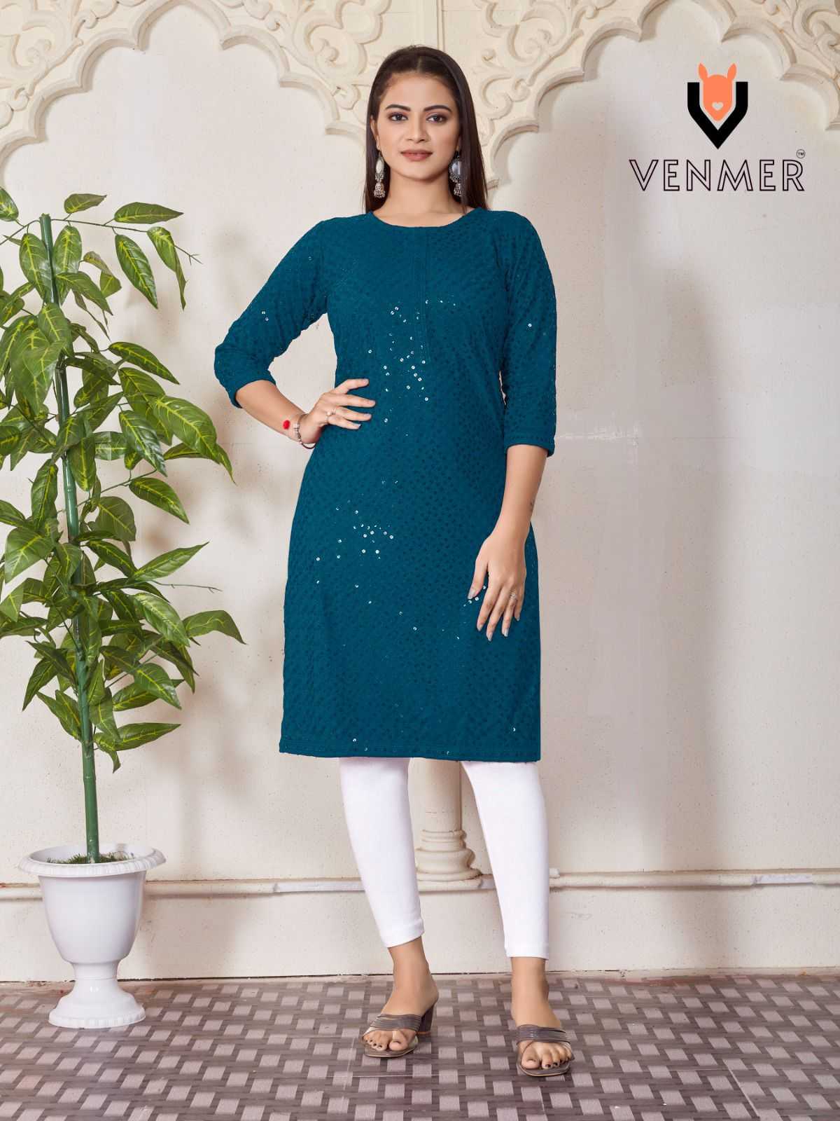 Adrijita Rayon Designer Kurti