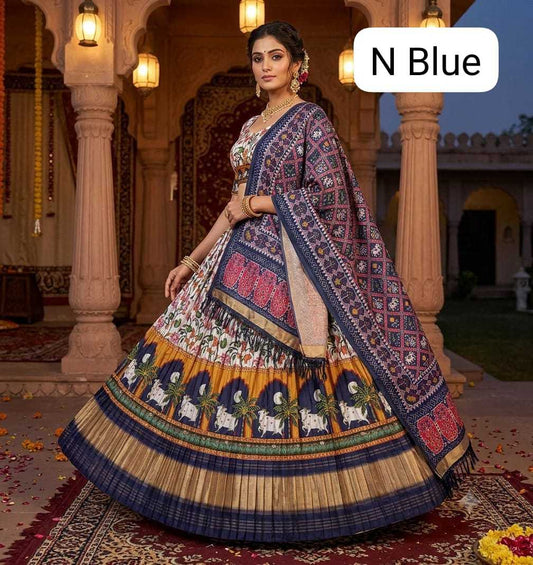 Adwiti Dola Silk Lehenga