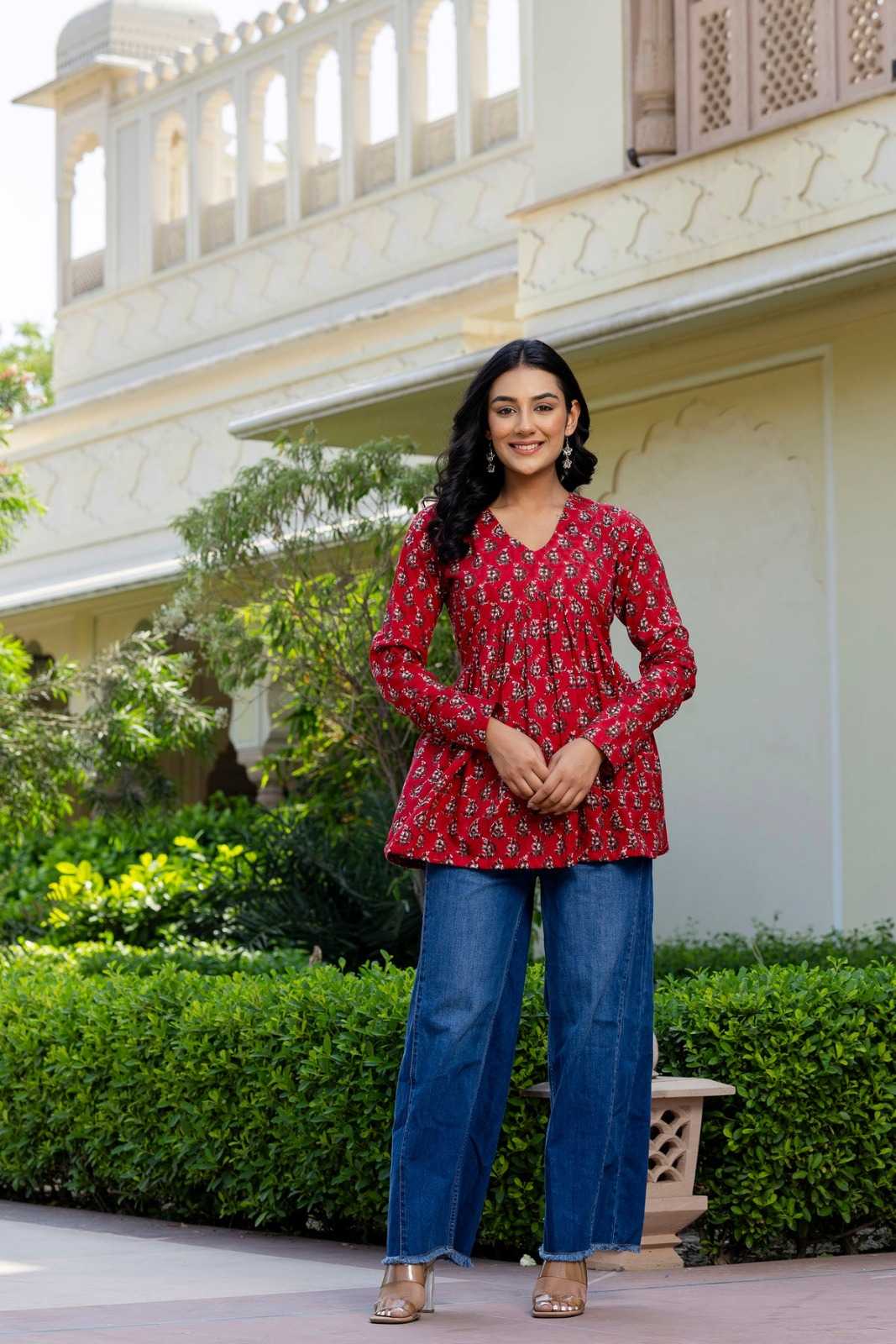Alolika Rayon Short Kurti