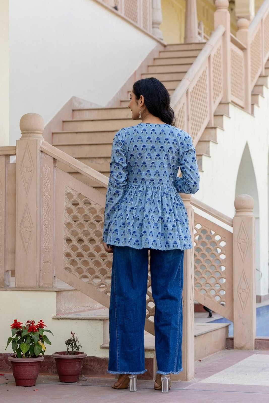 Alolika Rayon Short Kurti