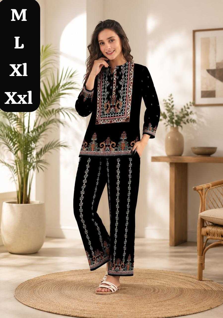 Bandhavi Poly Rayon Co-ord Set