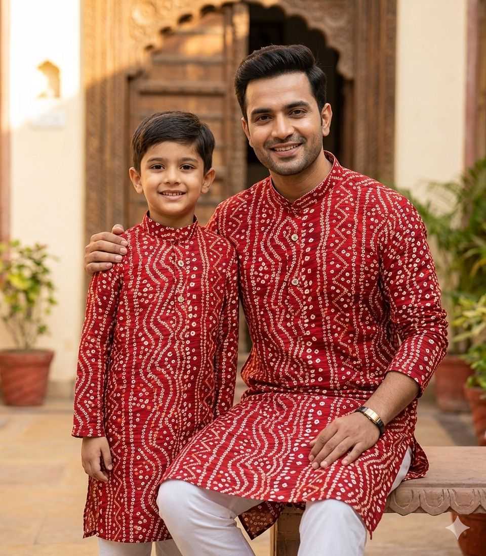 Hip Cotton Father Son Combo Wears