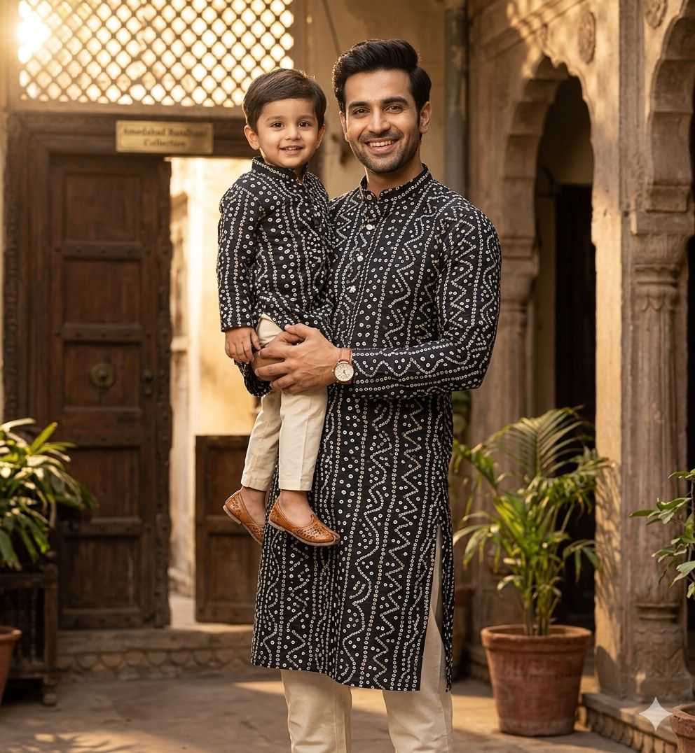 Hip Cotton Father Son Combo Wears