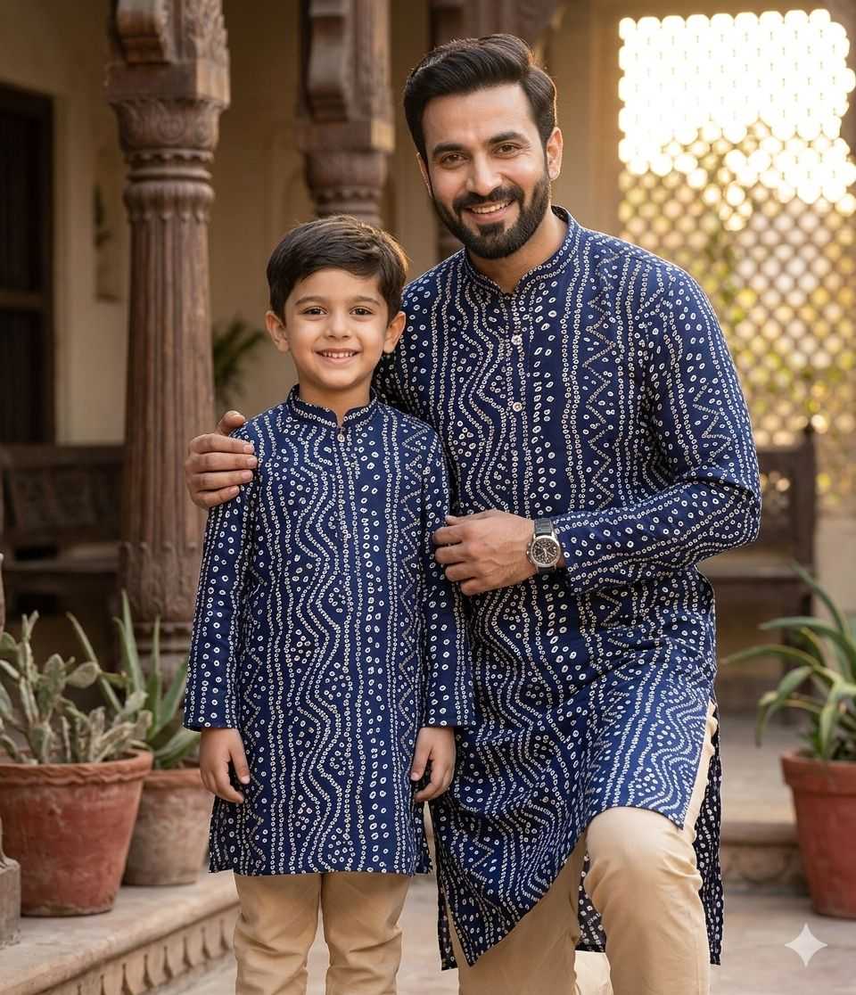 Hip Cotton Father Son Combo Wears