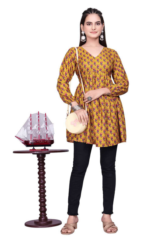 Rangila Tunic Rayon Short Kurti