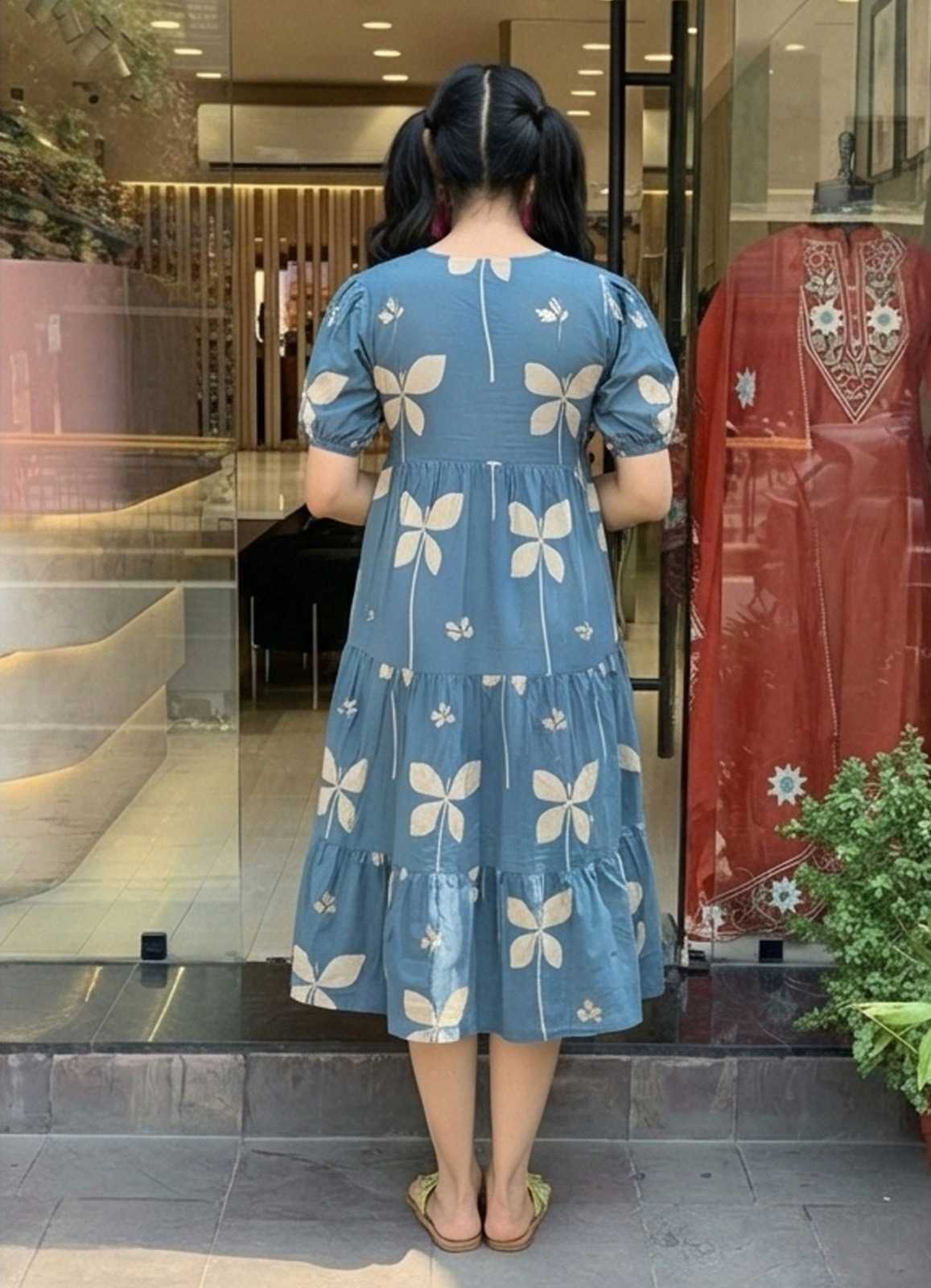 Titali Rayon Printed Gown