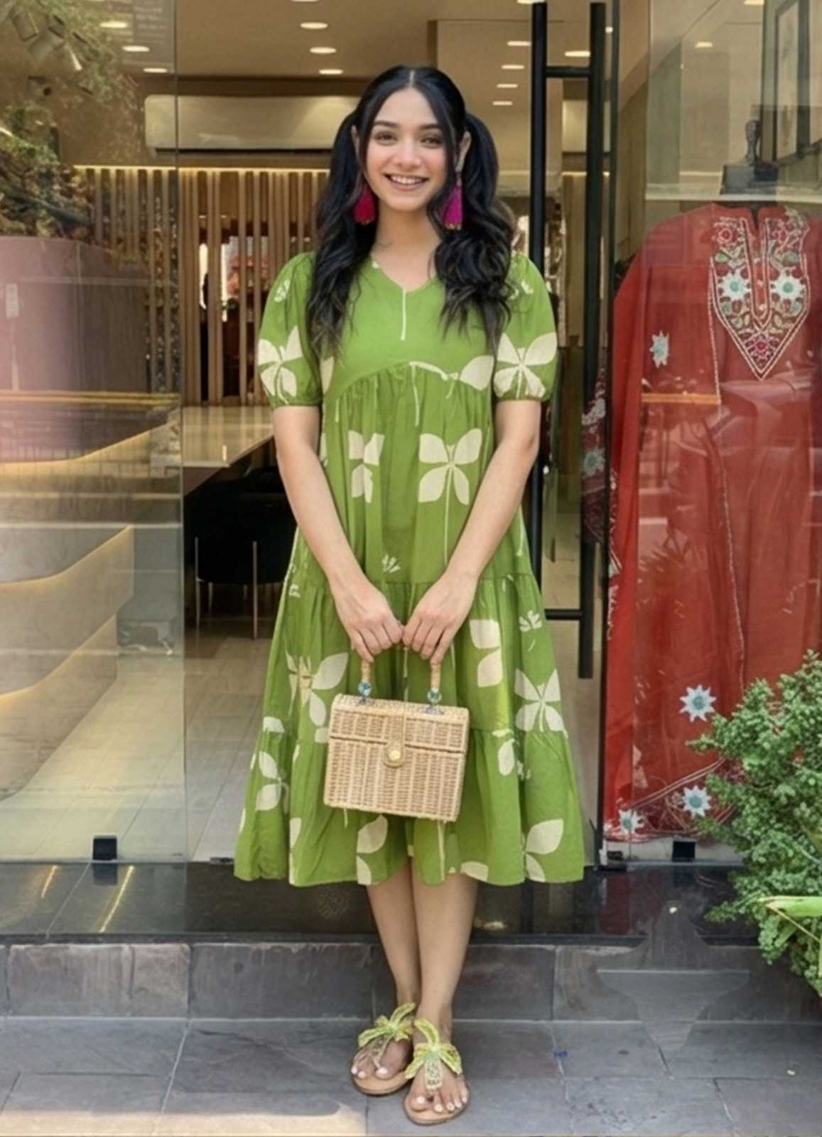 Titali Rayon Printed Gown
