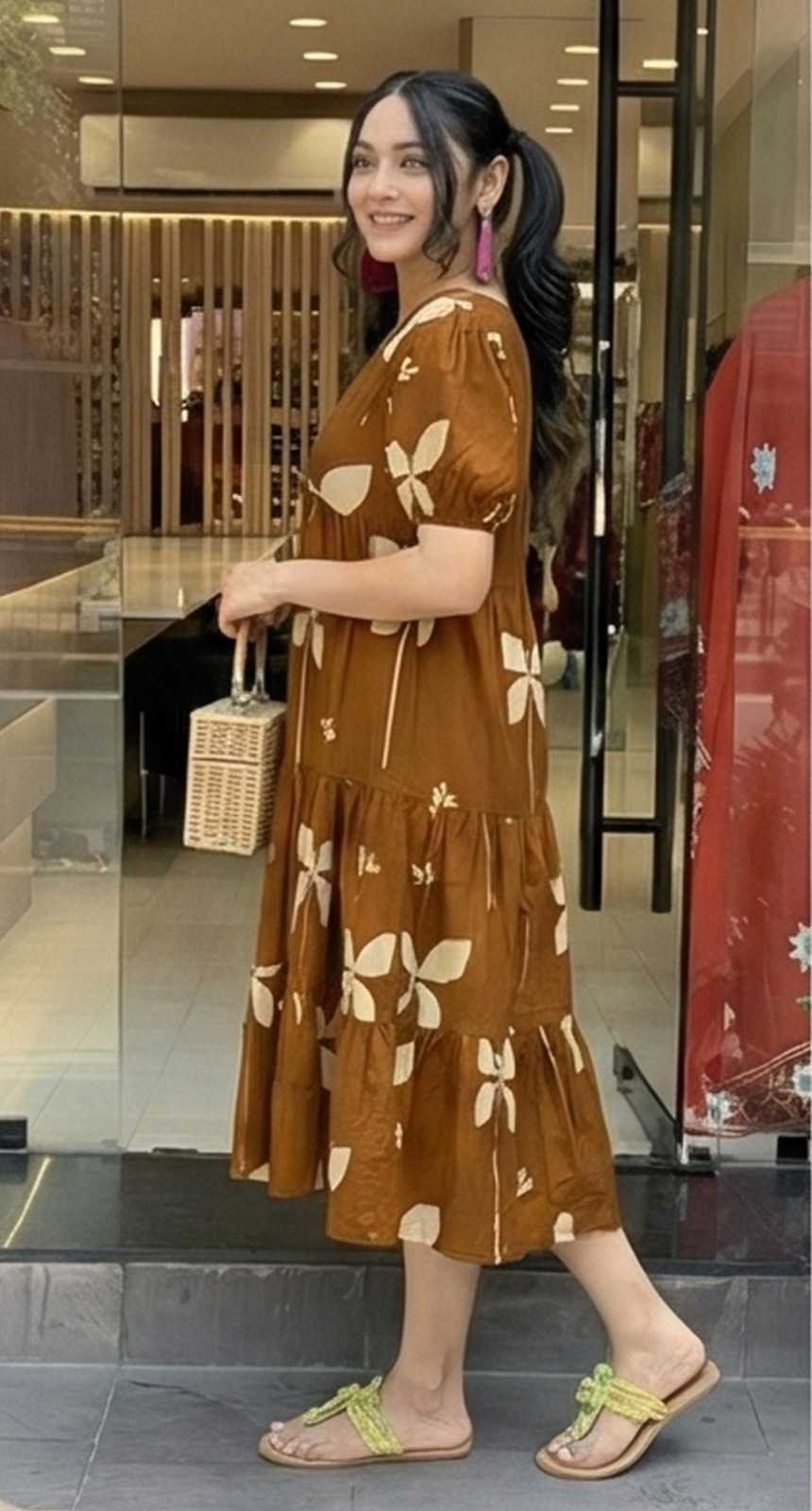 Titali Rayon Printed Gown