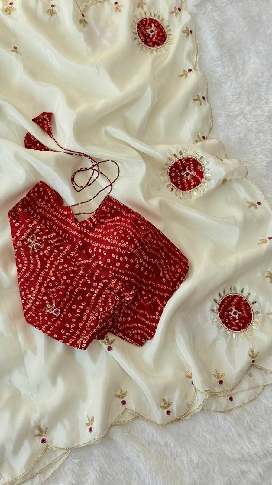 Crunchi Fancy Saree