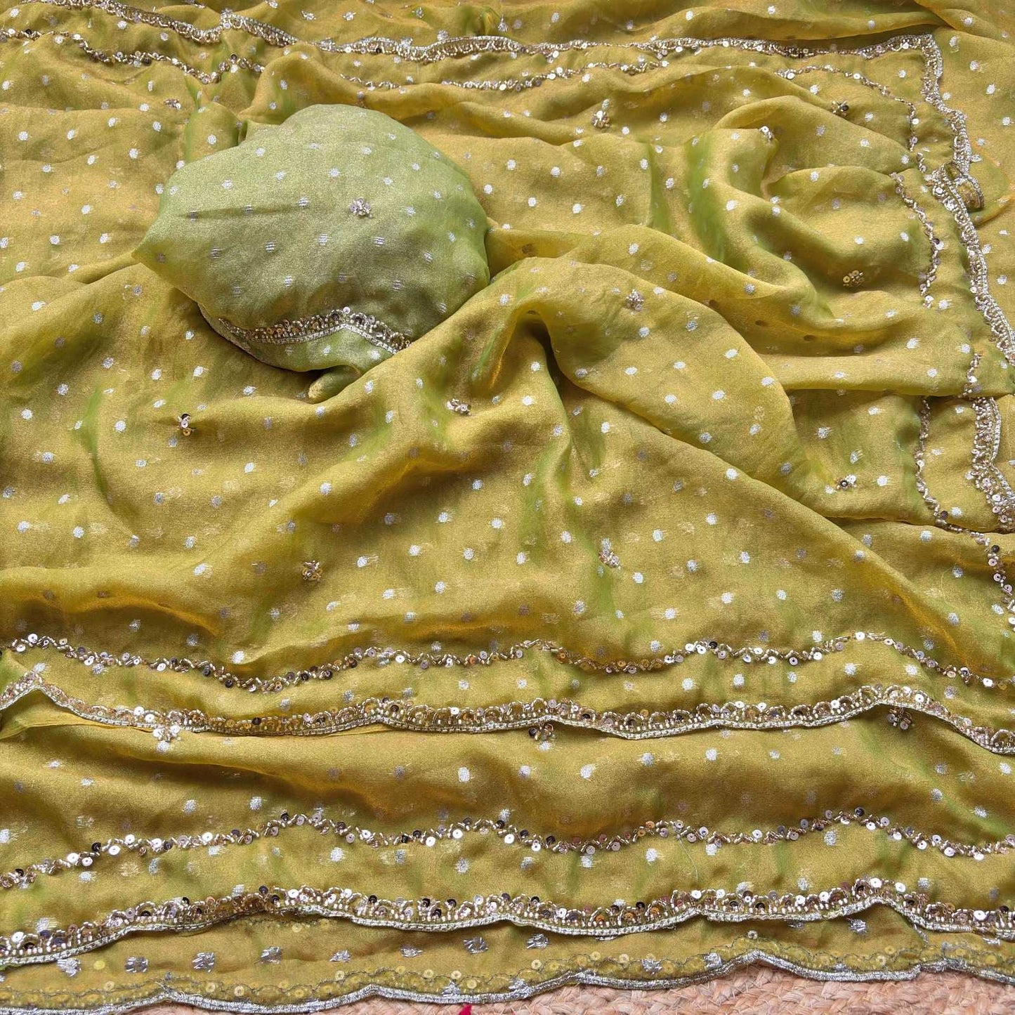 Pure Silk Party Wear Saree