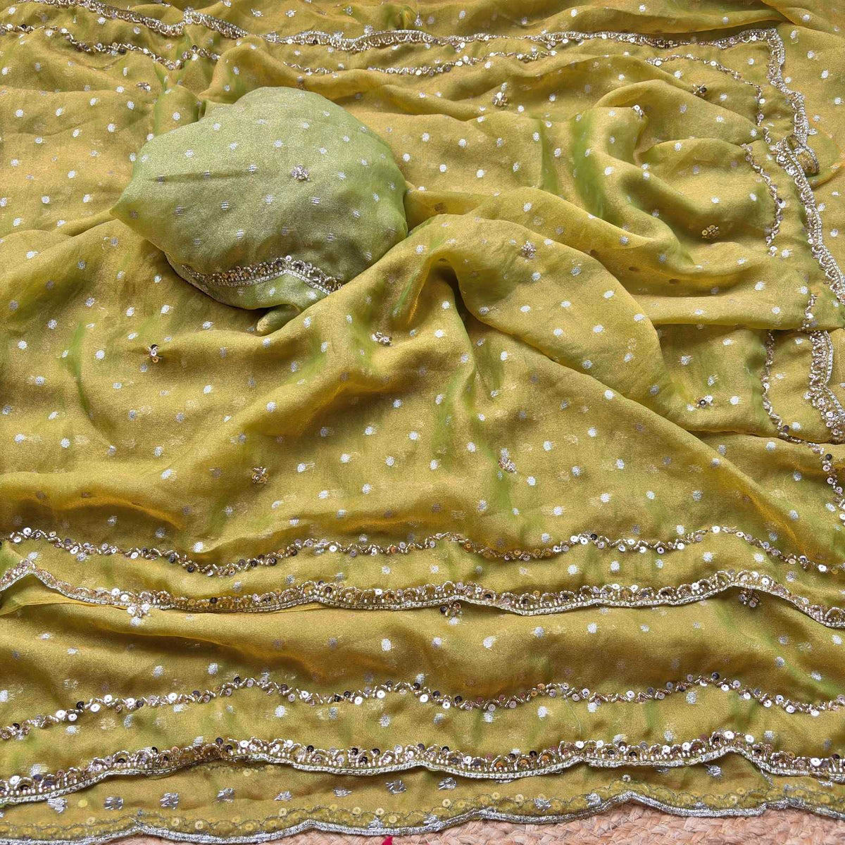 Pure Silk Party Wear Saree