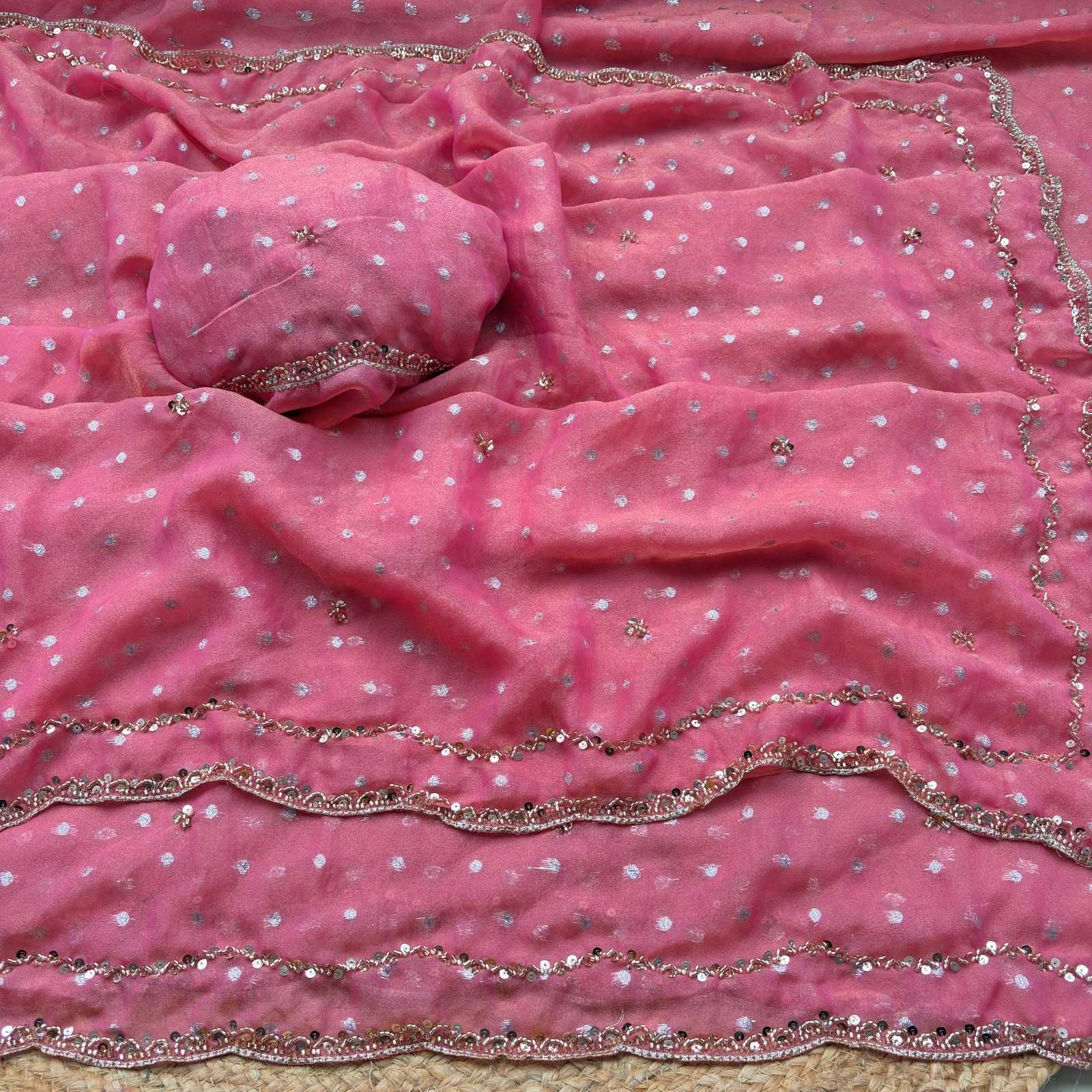 Pure Silk Party Wear Saree