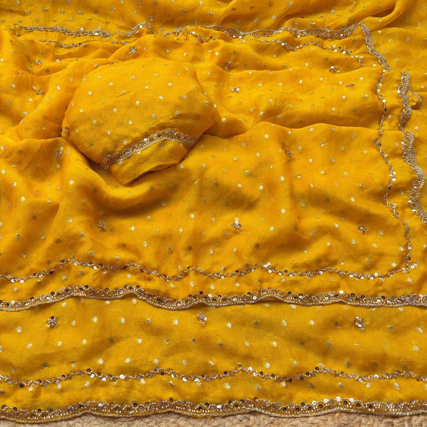 Pure Silk Party Wear Saree