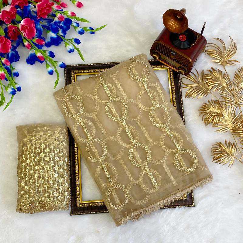 Bindya Soft Net Designer Saree
