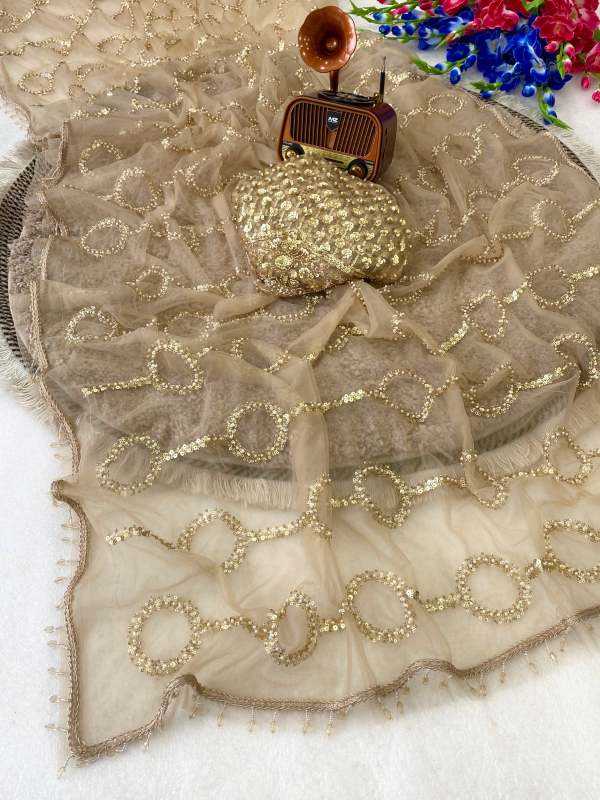 Bindya Soft Net Designer Saree