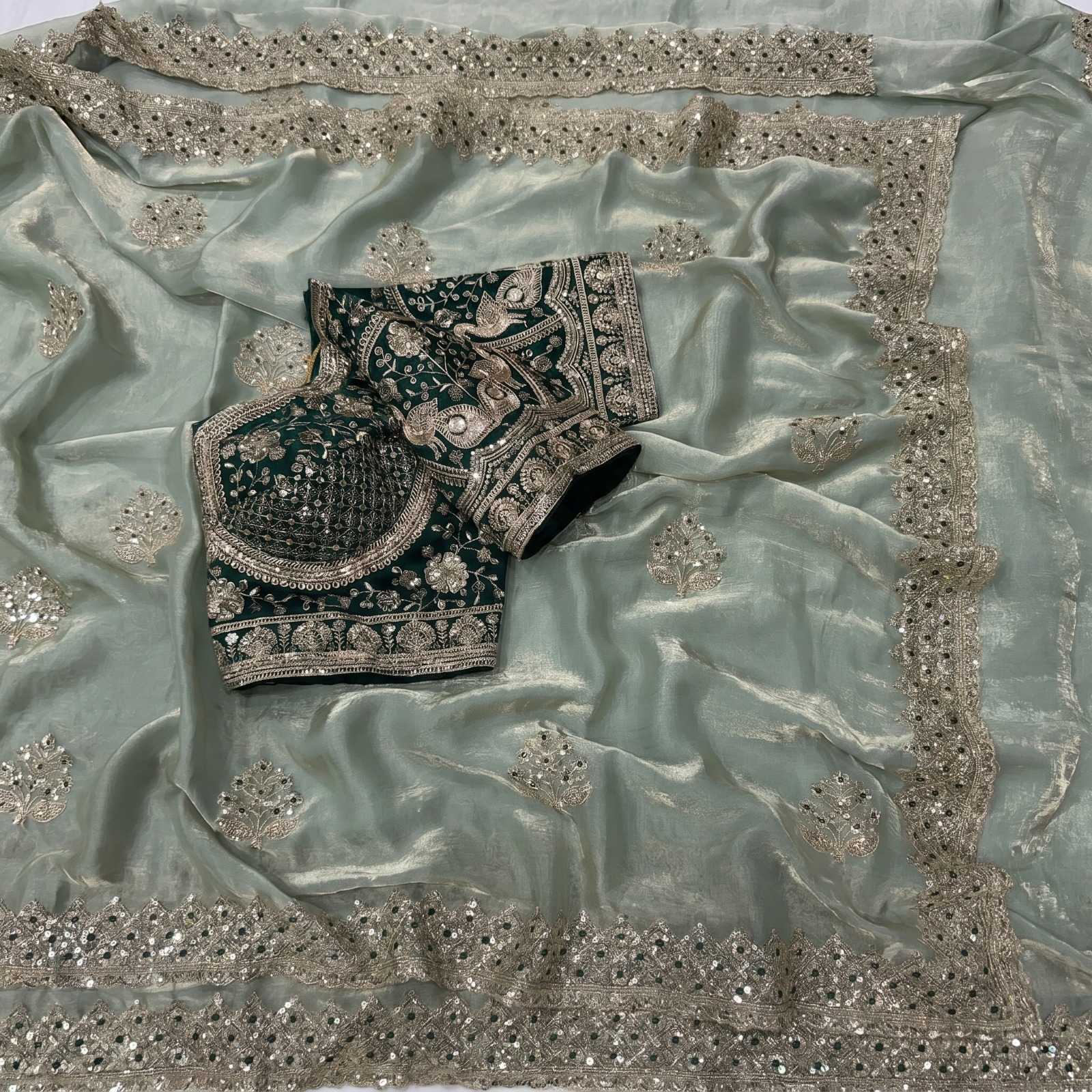 Satin Designer Saree
