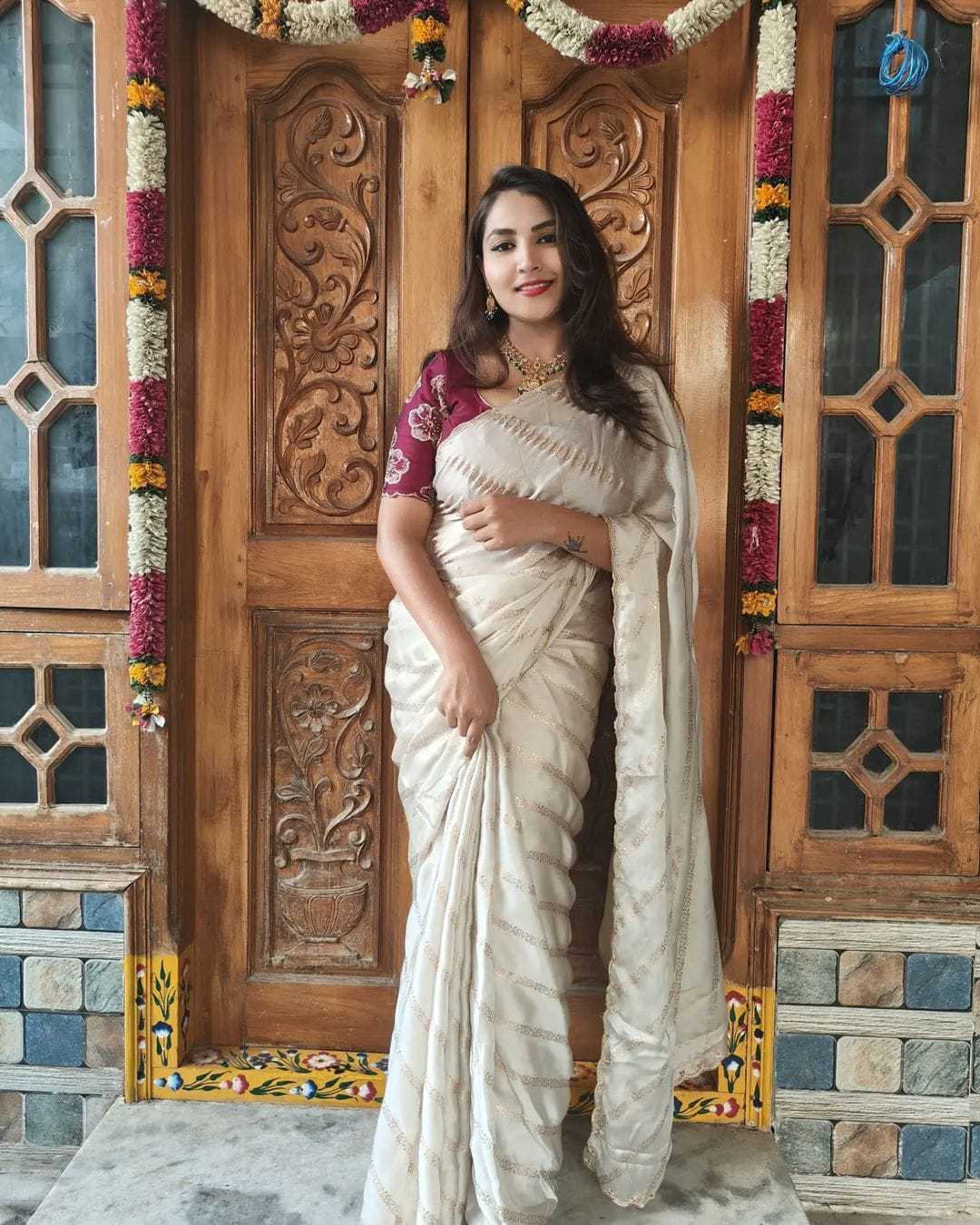 Charli Chiffon Leheriya Saree