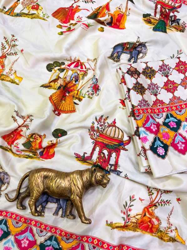 Chinon Designer Saree