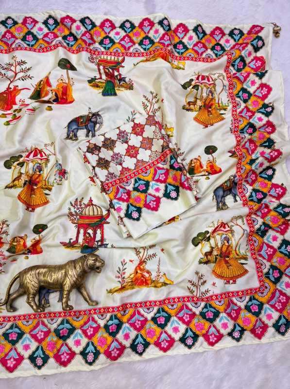 Chinon Designer Saree