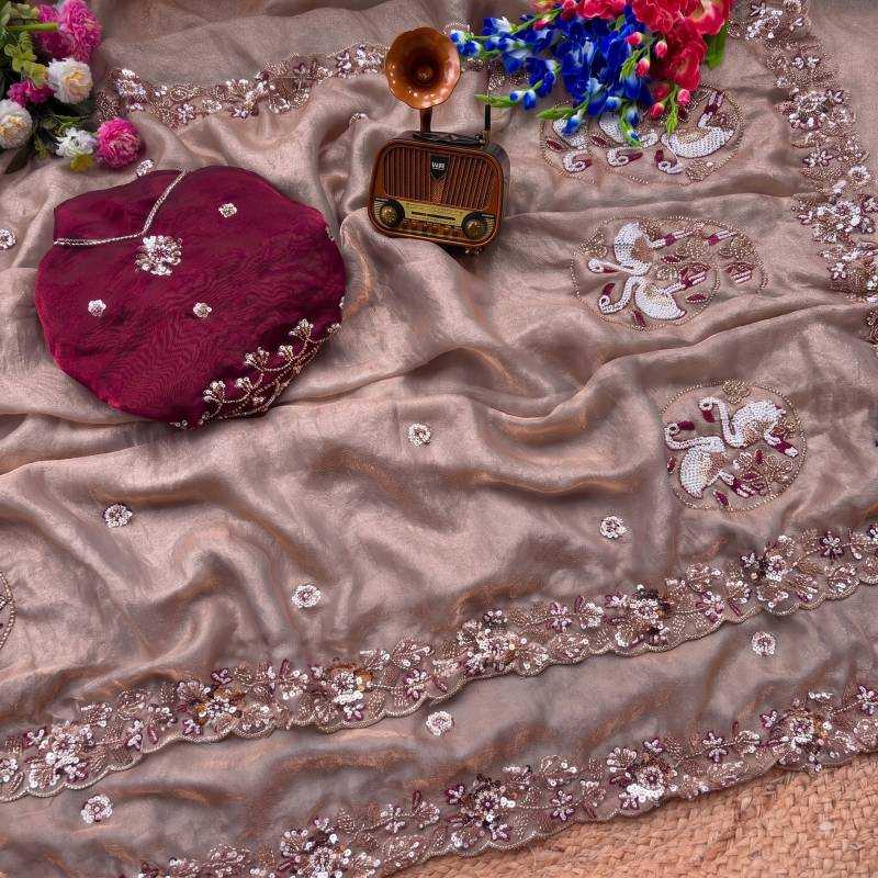 Flamingo Soft Silk Saree