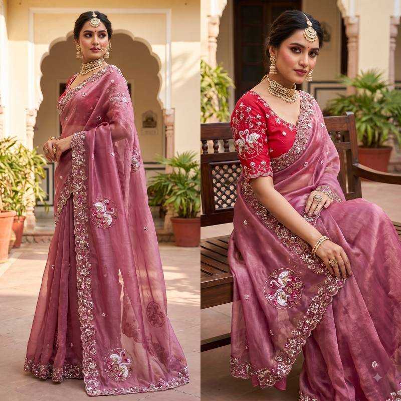 Flamingo Soft Silk Saree