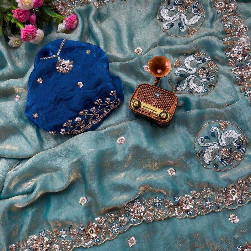 Flamingo Soft Silk Saree