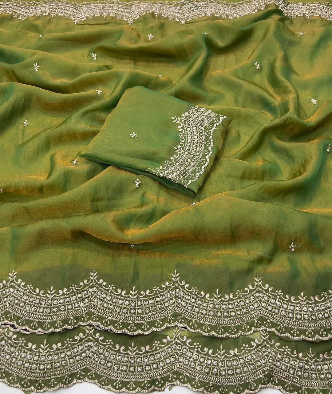 Pure Silk Designer Saree