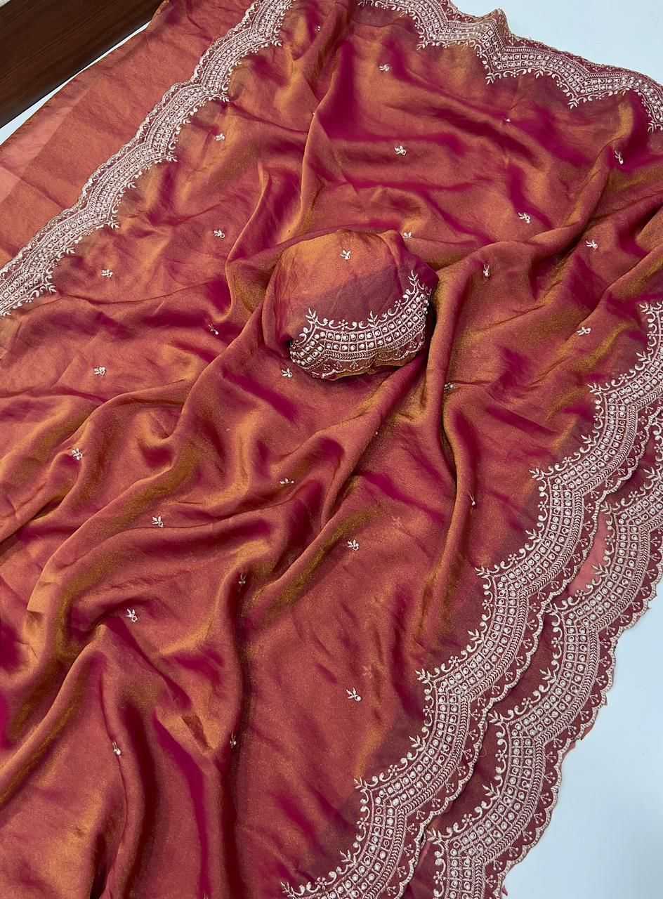 Pure Silk Designer Saree