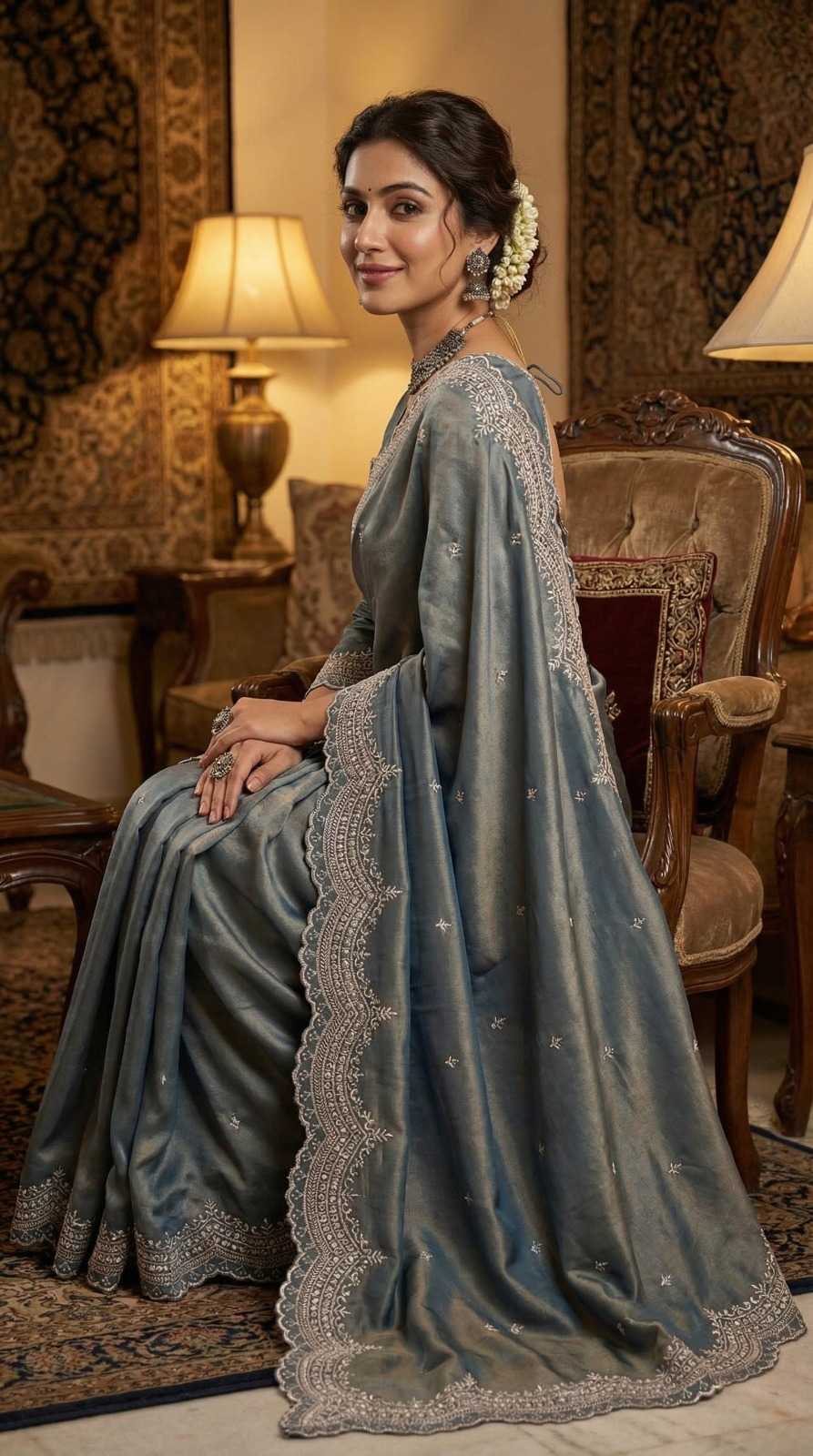 Pure Silk Designer Saree