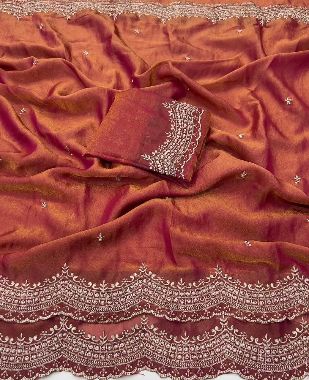 Pure Silk Designer Saree