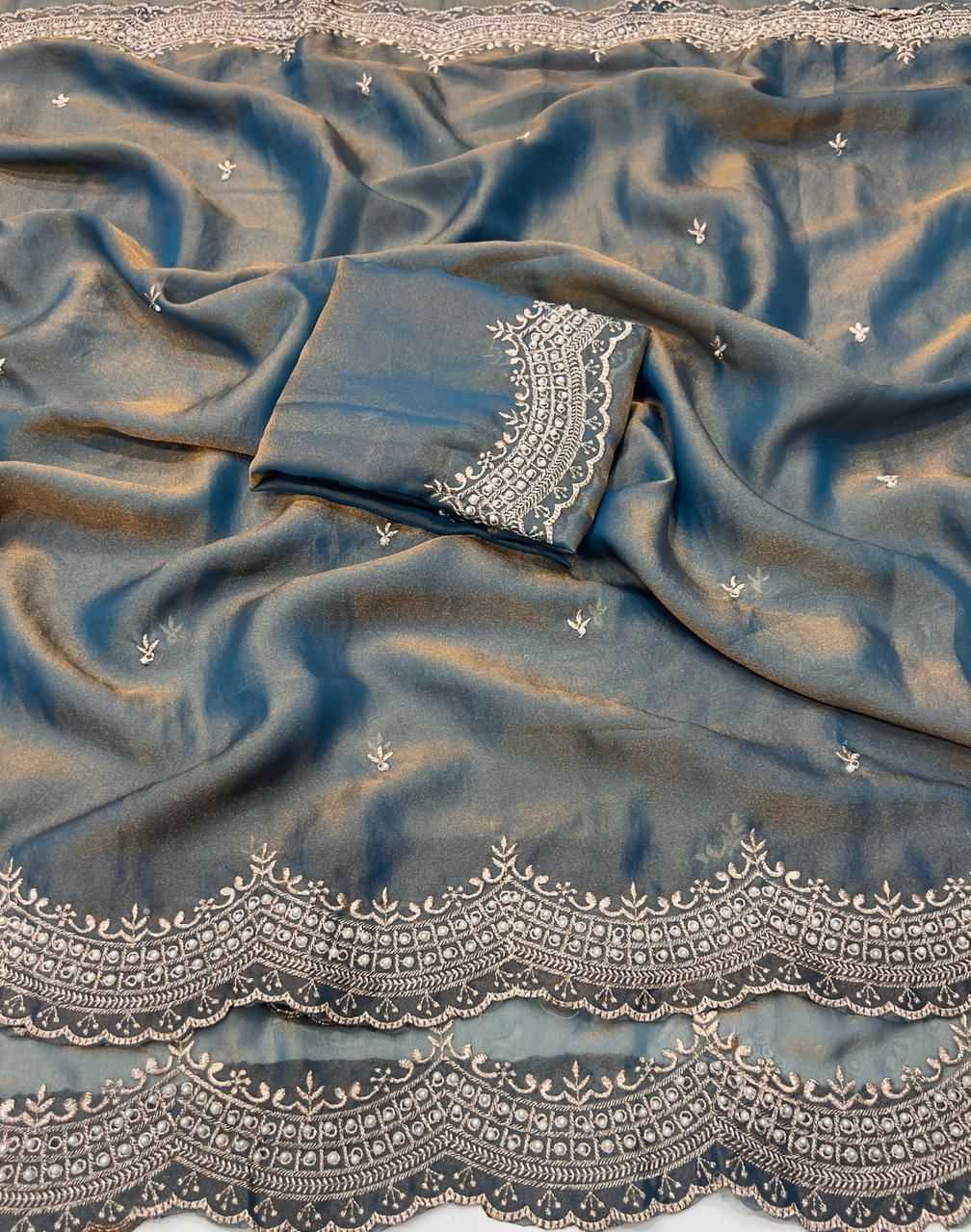 Pure Silk Designer Saree