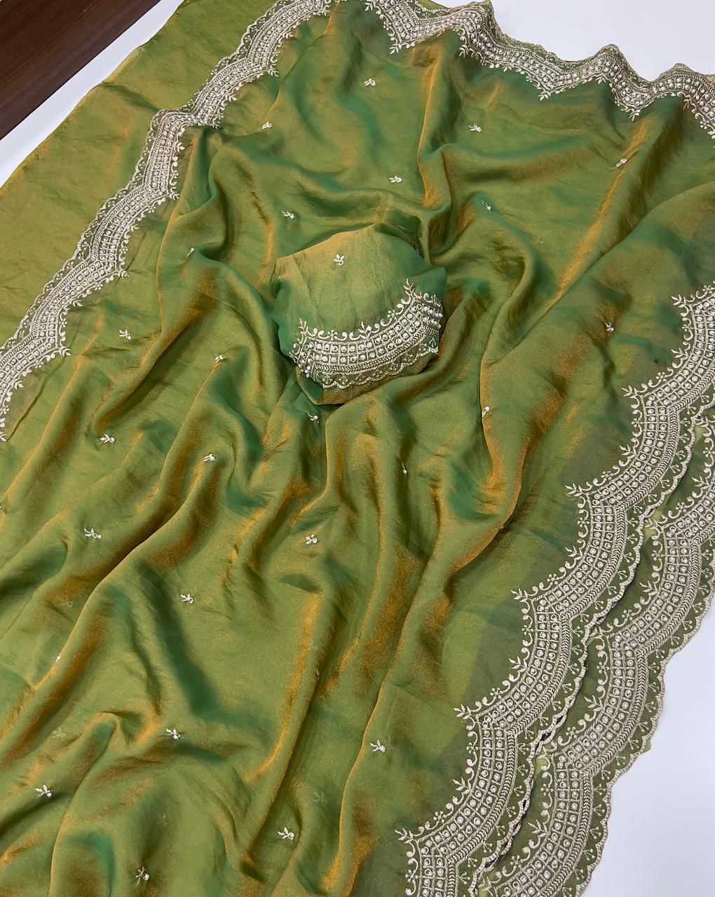 Pure Silk Designer Saree