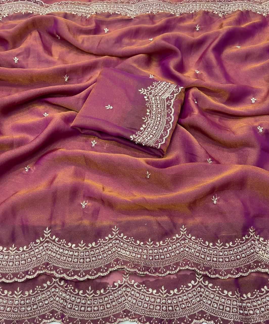Pure Silk Designer Saree