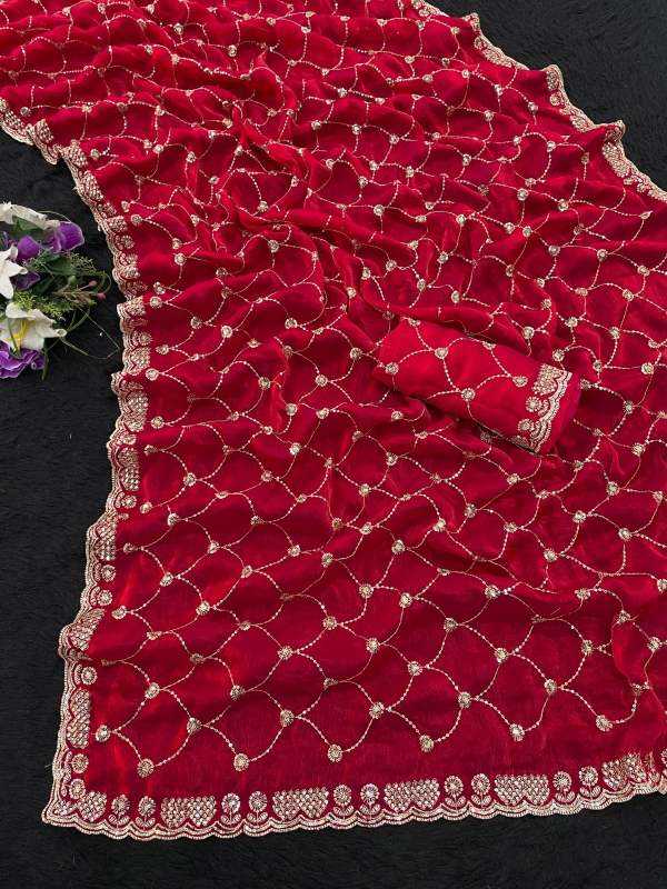 Jyoti Chiffon Designer Silk Saree