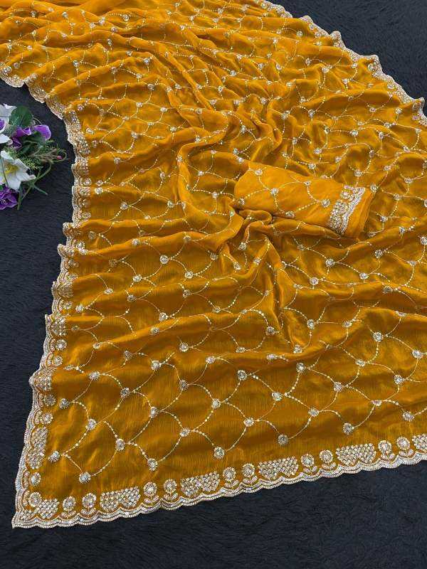 Jyoti Chiffon Designer Silk Saree