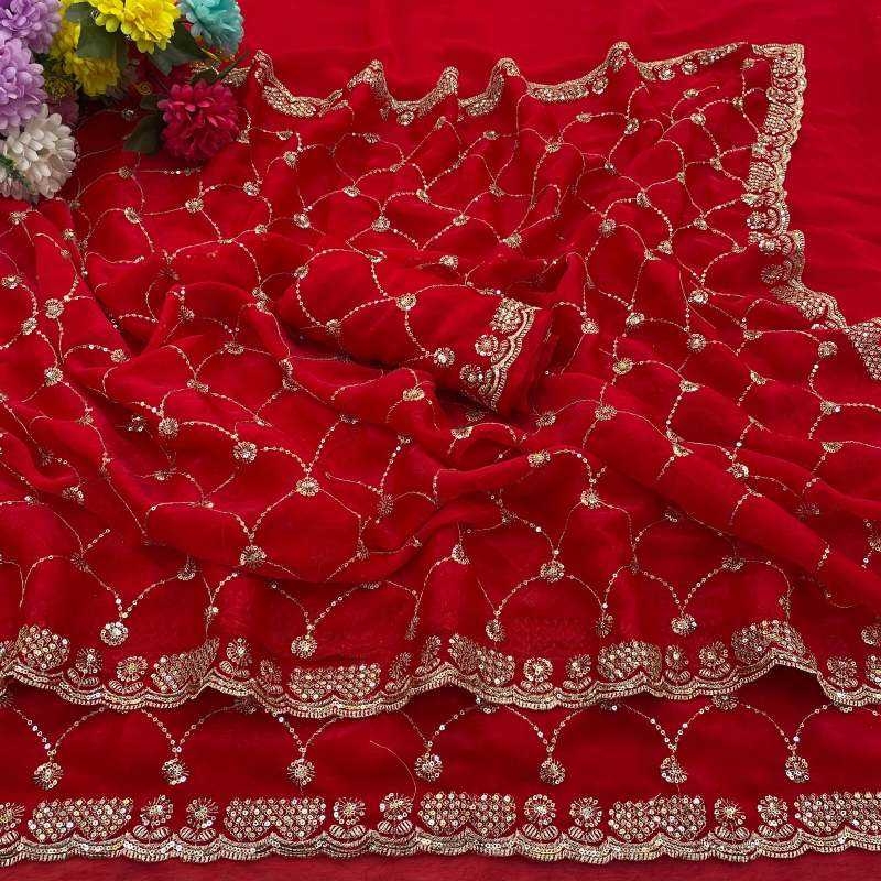 Jyoti Chiffon Designer Silk Saree