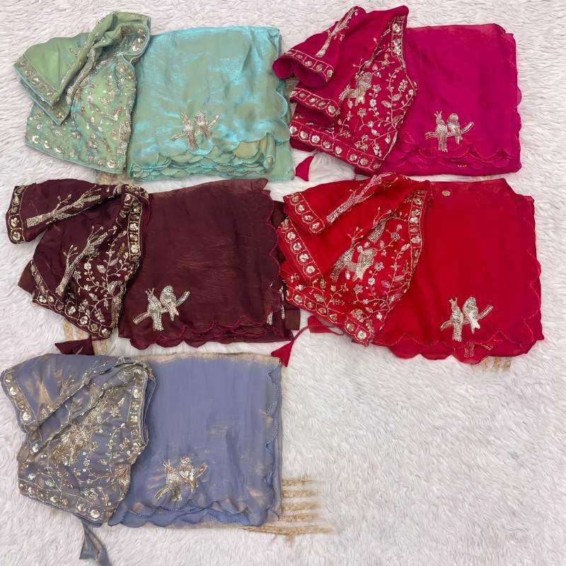 Koyal Satin Silk Soft Saree