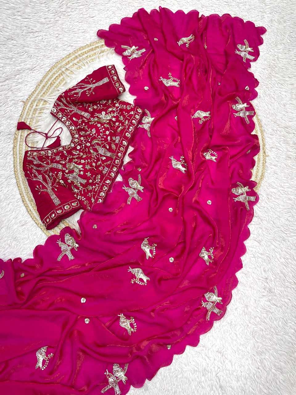 Koyal Satin Silk Soft Saree