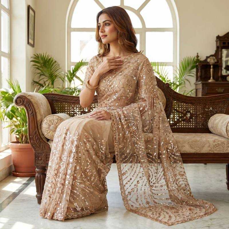 Lekha Soft Net Designer Saree