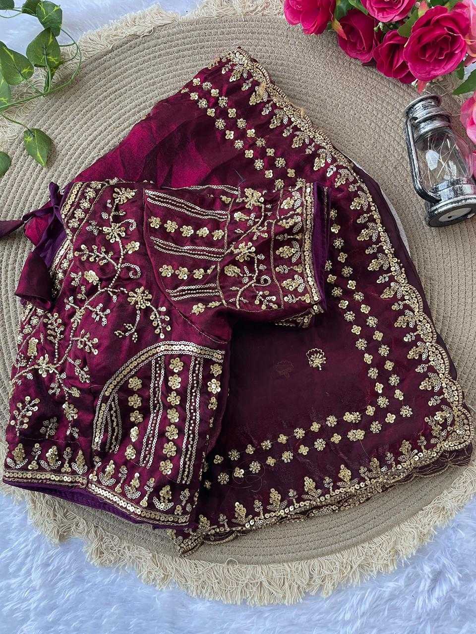 Mannat Satin Silk Soft Saree