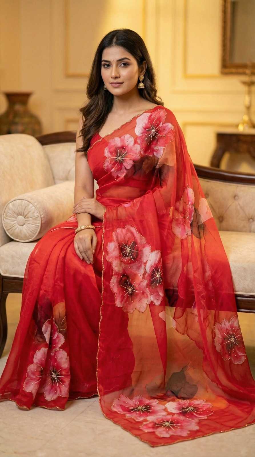 Tabby Silk Soft Saree