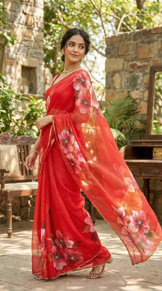 Tabby Silk Soft Saree