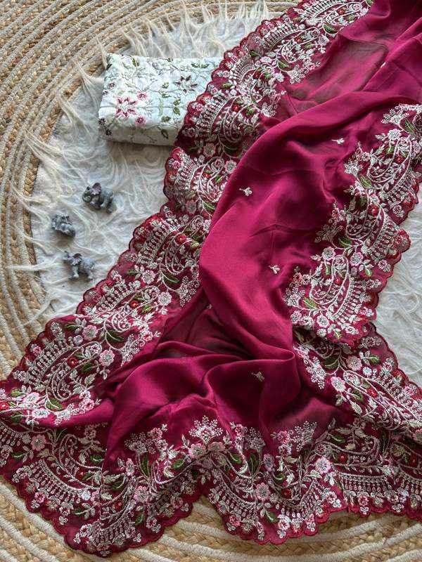 Morni Rangoli Silk Sequence Saree