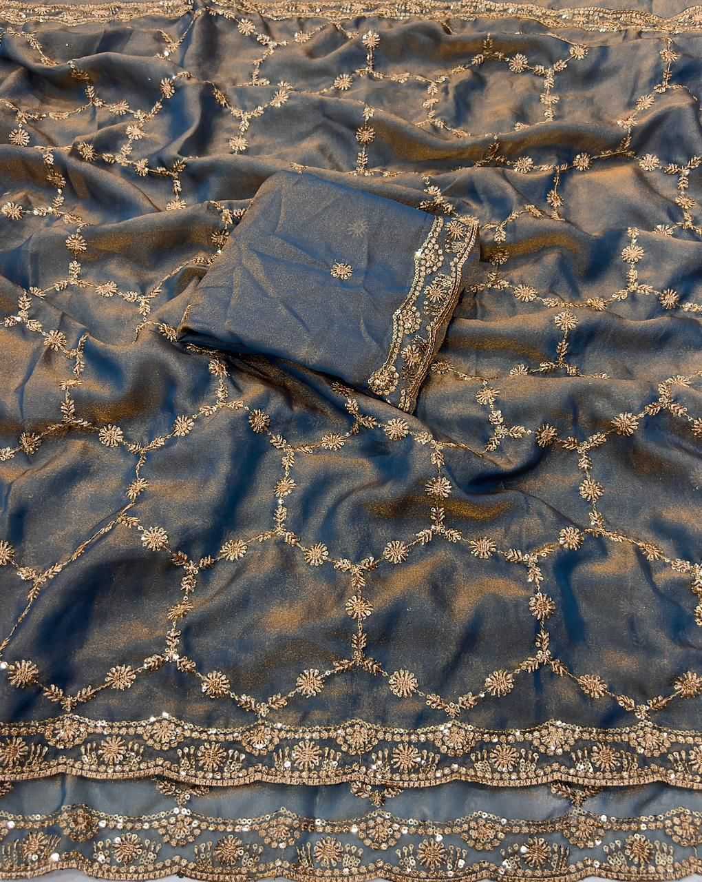 Nexa Pure Silk Party Wear Saree