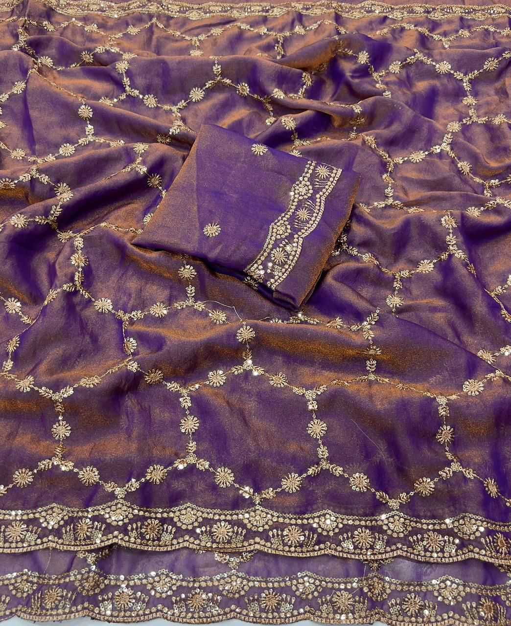 Nexa Pure Silk Party Wear Saree