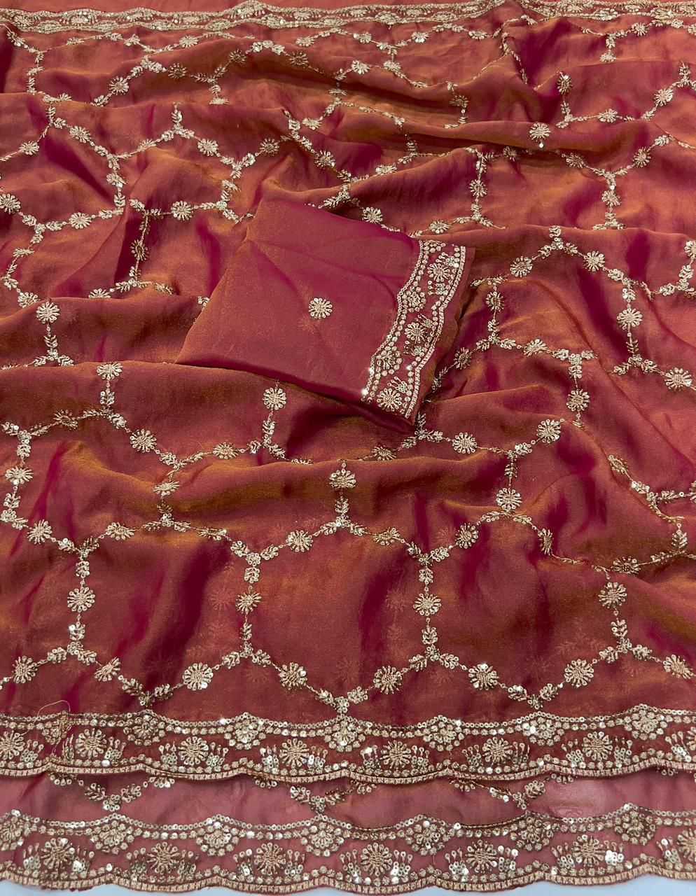 Nexa Pure Silk Party Wear Saree