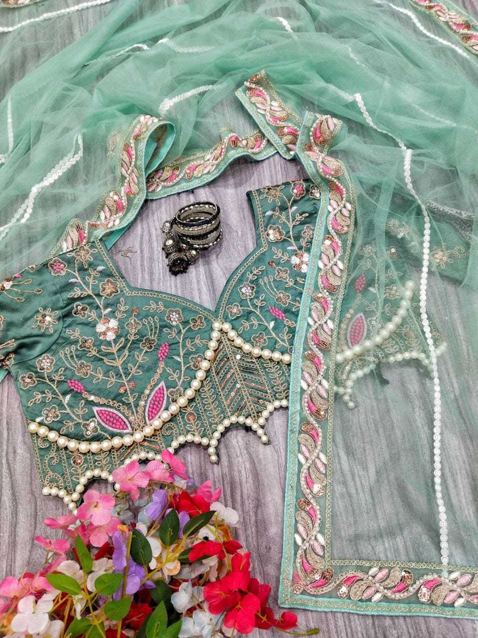 Pearl Of Net Saree