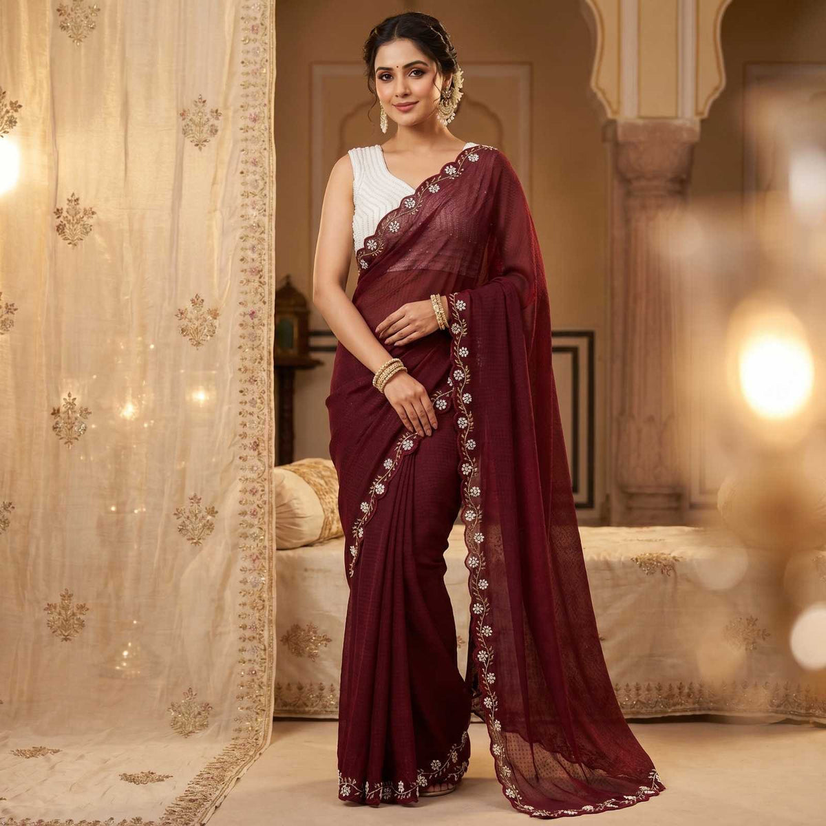 Rupa Space Silk Soft Saree