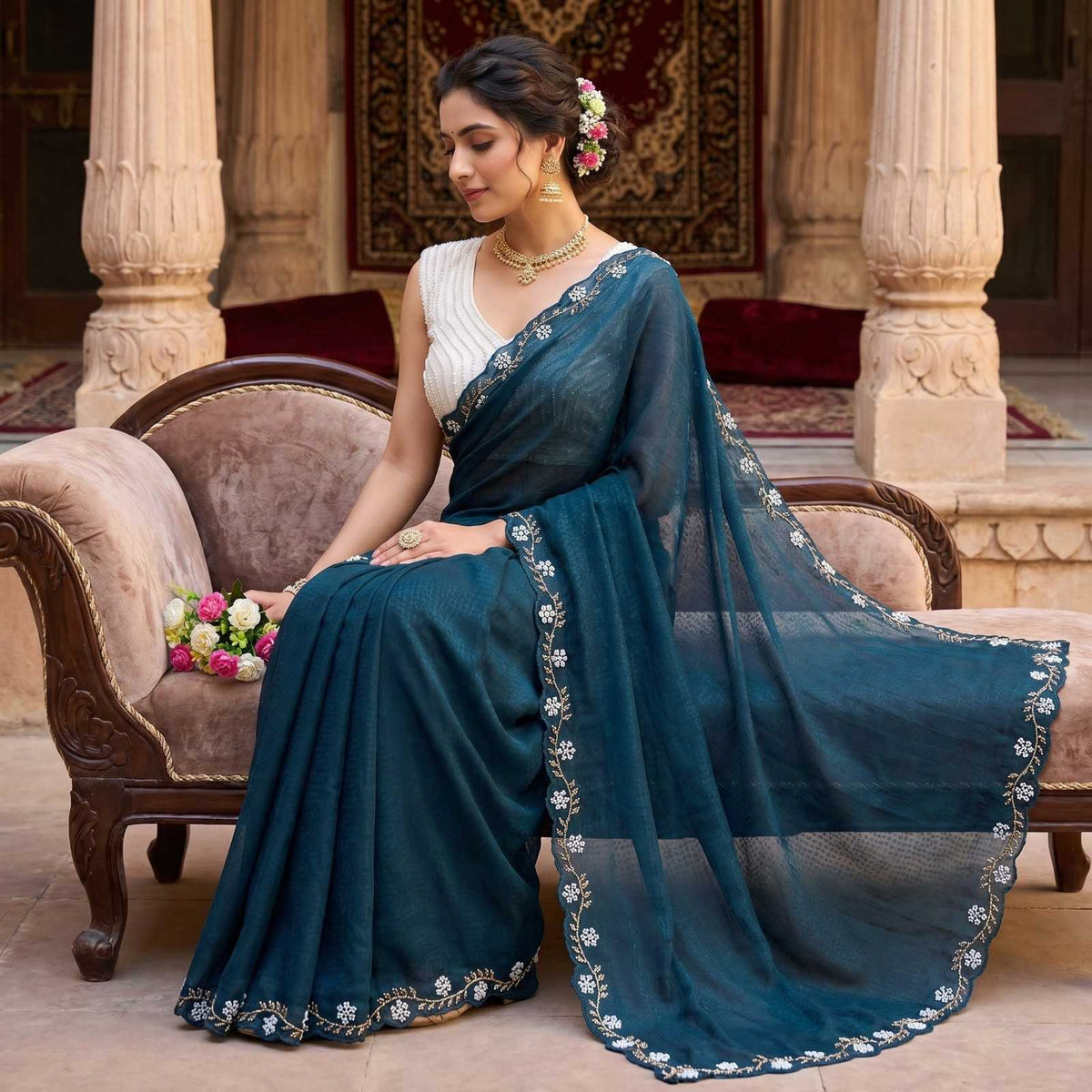 Rupa Space Silk Soft Saree